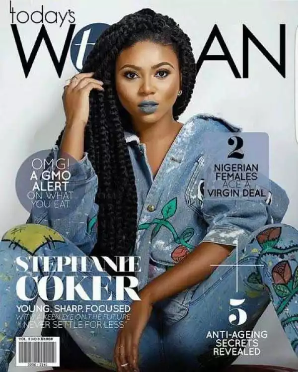 Stephanie Coker Looks Beautiful On The Cover Of TW Magazine